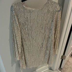 Molly Green Sparkle Shift Dress